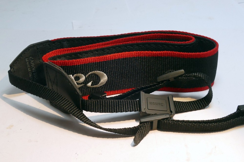 Canon EOS 6D SLR Digital Camera Neck Shoulder Strap - MINT - Genuine OEM