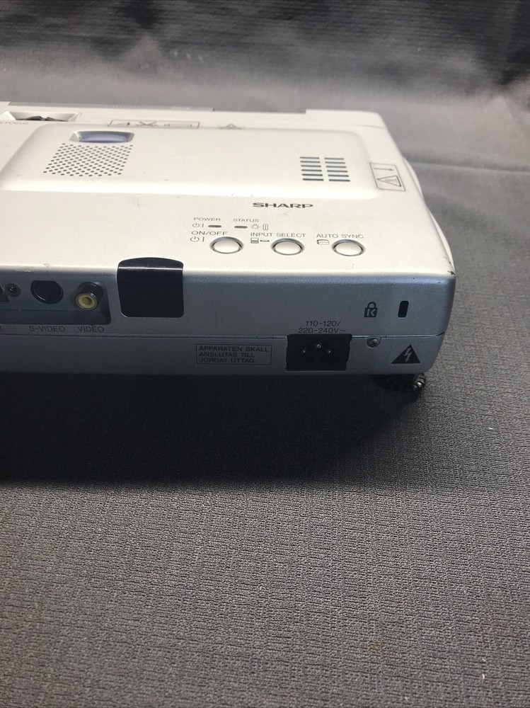 Sharp Projector PG-M10S With Remote, Power Cord, Case & Instructions Works