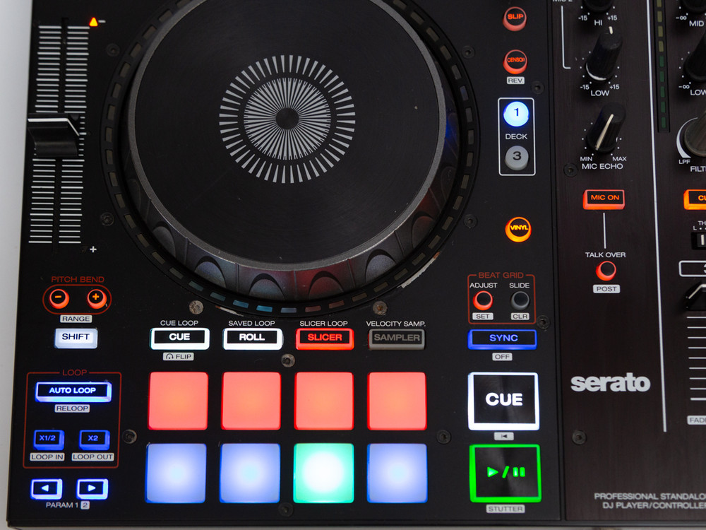 Denon MCX8000 DJ Controller Standalone Engine USB Serato Pro Tested