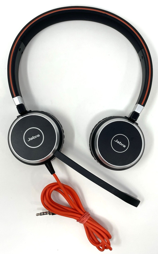 Jabra Evolve 40 Wired Stereo Headset HSC017 (Headset Only) - Clean & Tested