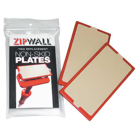 Zipwall Nsp2 Replacement Non-Skid Plate, Pk2