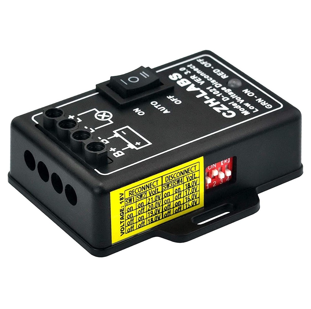 18V 30Amp Low Voltage Disconnect Module LVD Battery Protection Controller