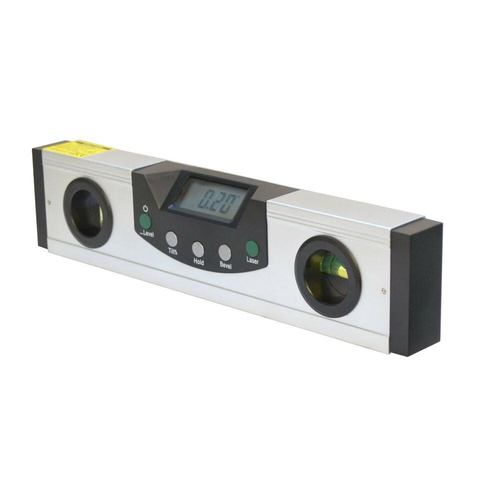 9" Digital Laser Level Angle Finder Incline Protractor Magnetic Base