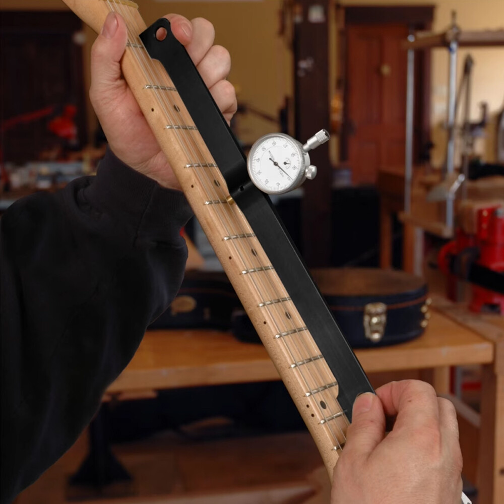 Neck Relief Gauge Aluminum Luthier Tools