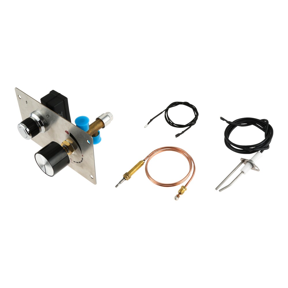 Flat Panel Brazier Valve Control System Fire Pit Gas Burner Spark Ignition Kit