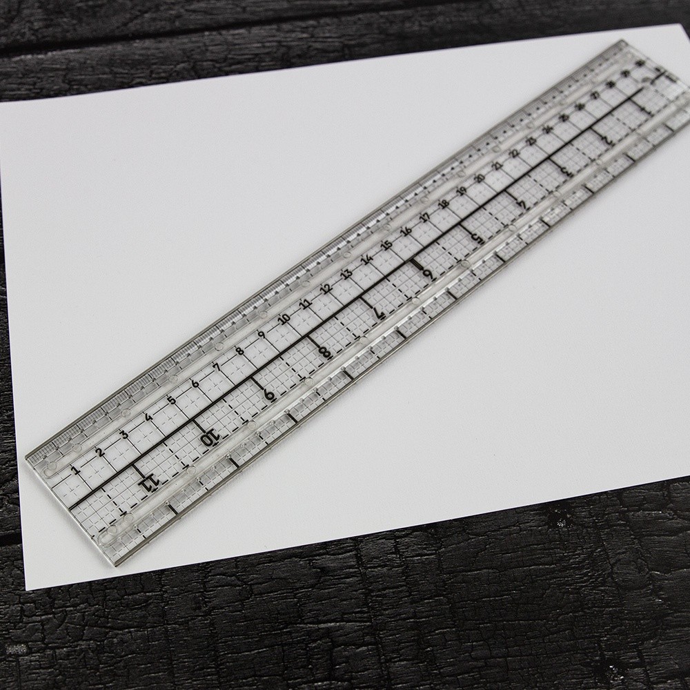 Tim Holtz Media Ruler-12"X2" - 4634EUS