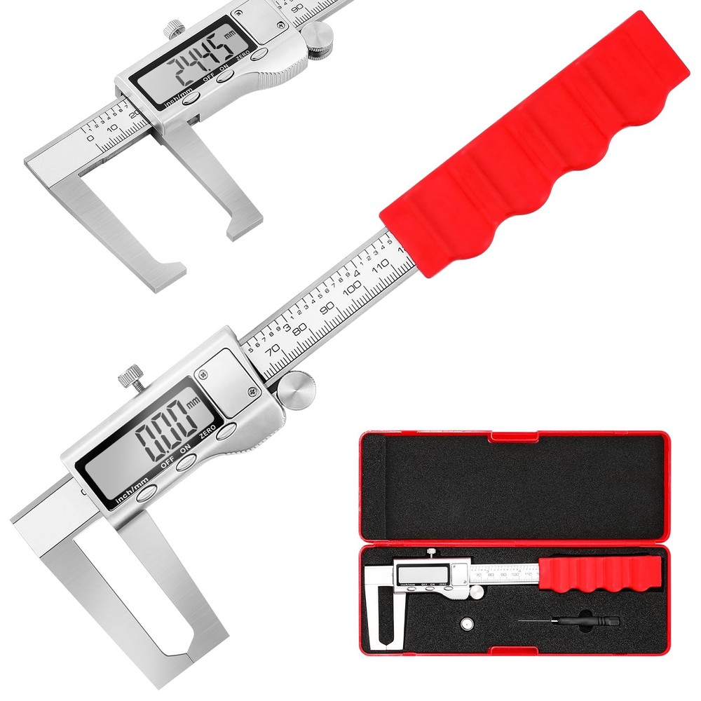 Digtal Caliper Disc Brake Rotor Micrometer Digital Caliper Measuring Tool for...