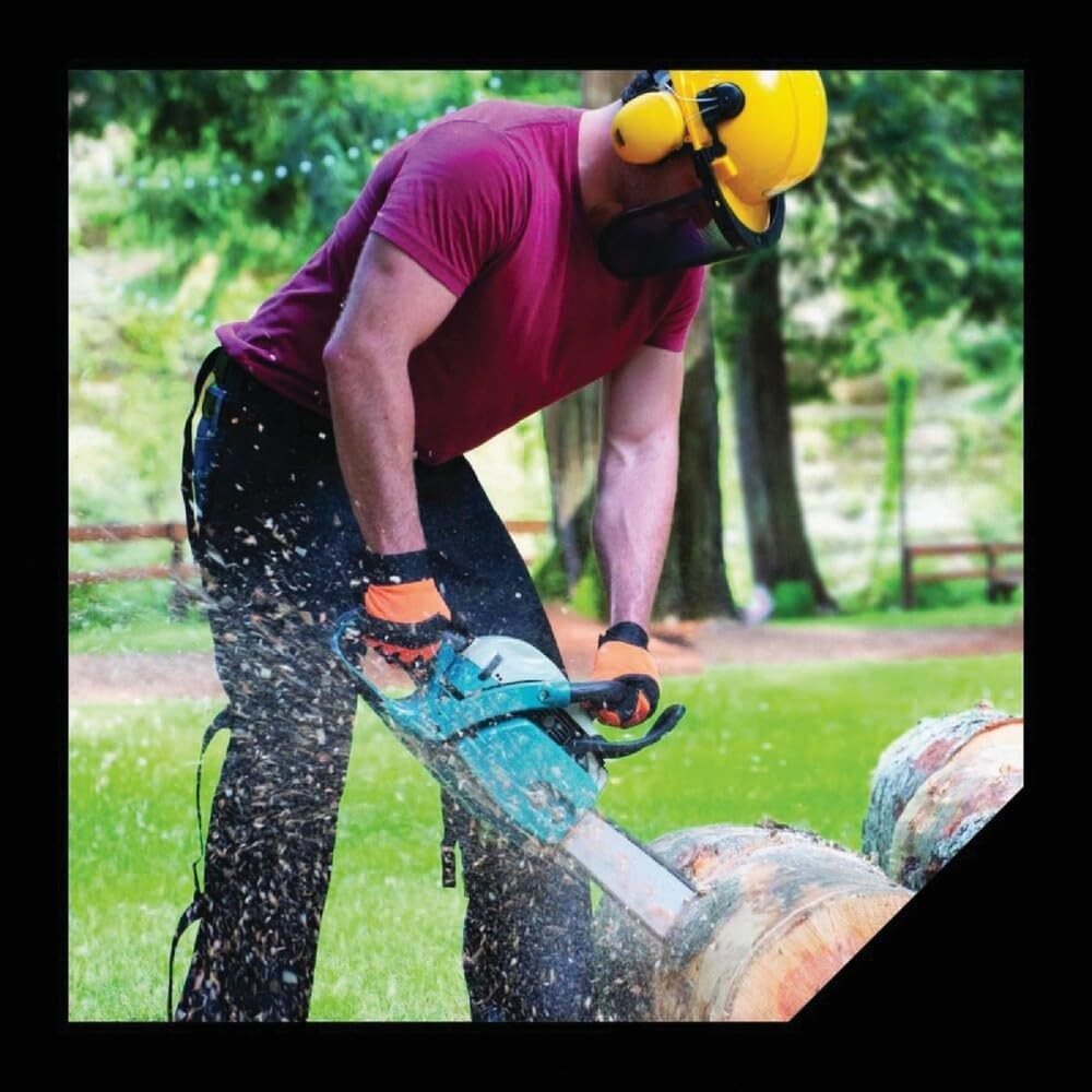Chainsaw Protective Helmet Visor Combo