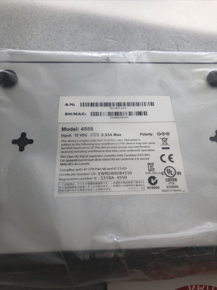 NEW Polycom VBP 4555 Video Border Proxy Converged Network