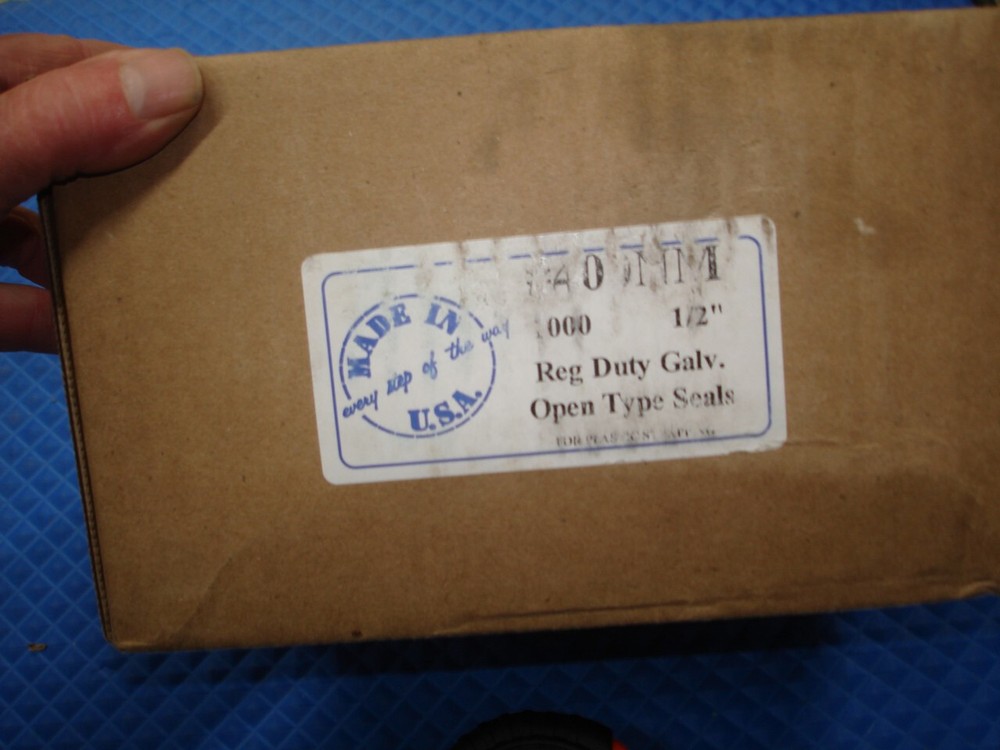 Snap-On Seals 1/2" for Polyester Strapping