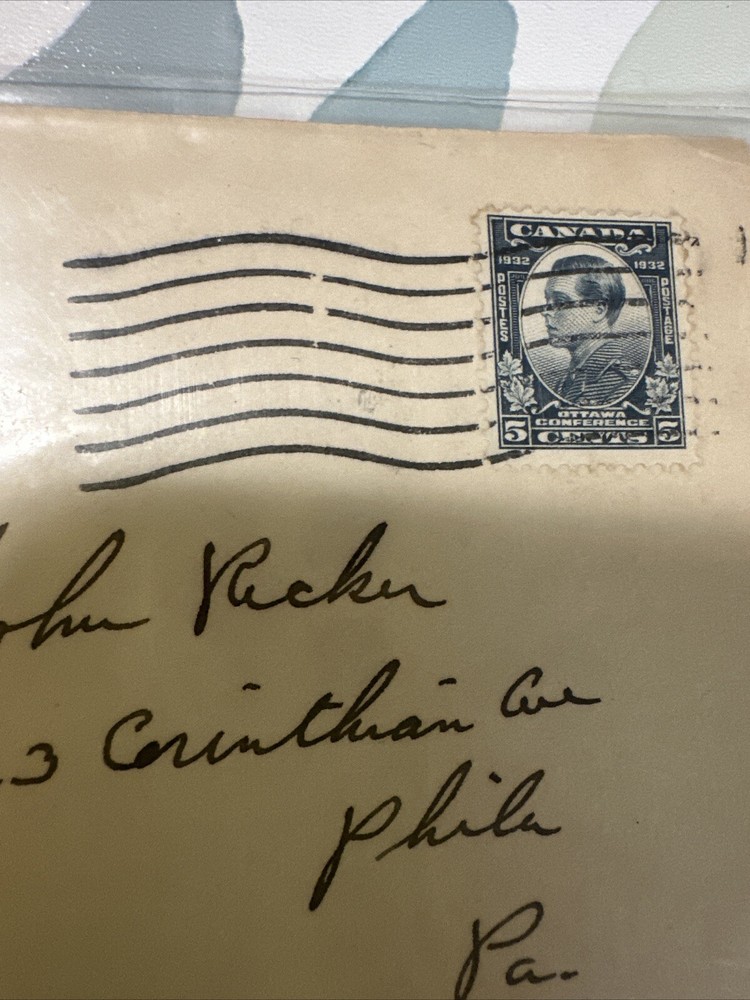 1932 CANADA FDC OTTAWA ONTARIO 5 Cent