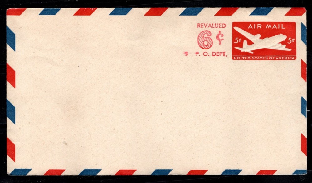 #UC20 Skymaster Revalued Airmail  - MInt