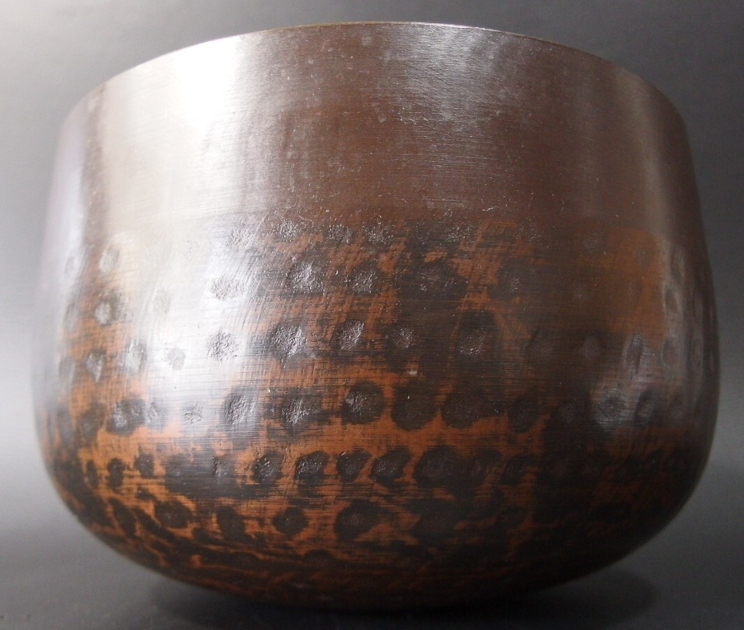 or2575 JAPANESE BUDDHIST SINGING BOWL ORIN GONG 18.1 cm / 7.1 inch Width Used