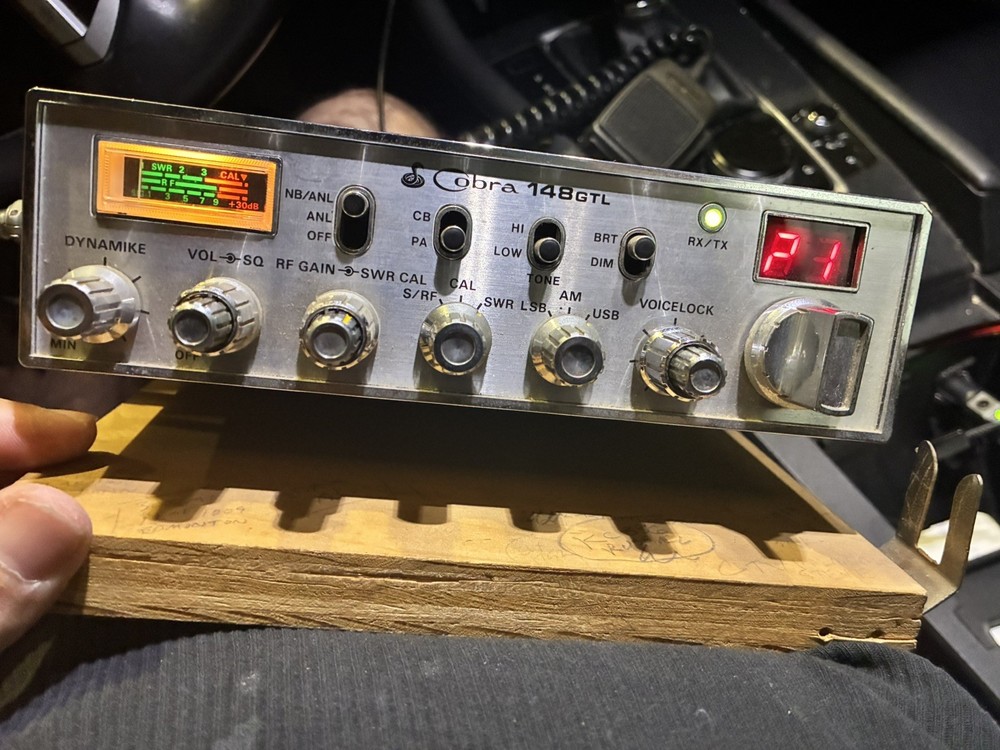 Cobra 148GTL Mobile CB Transceiver Tested Works
