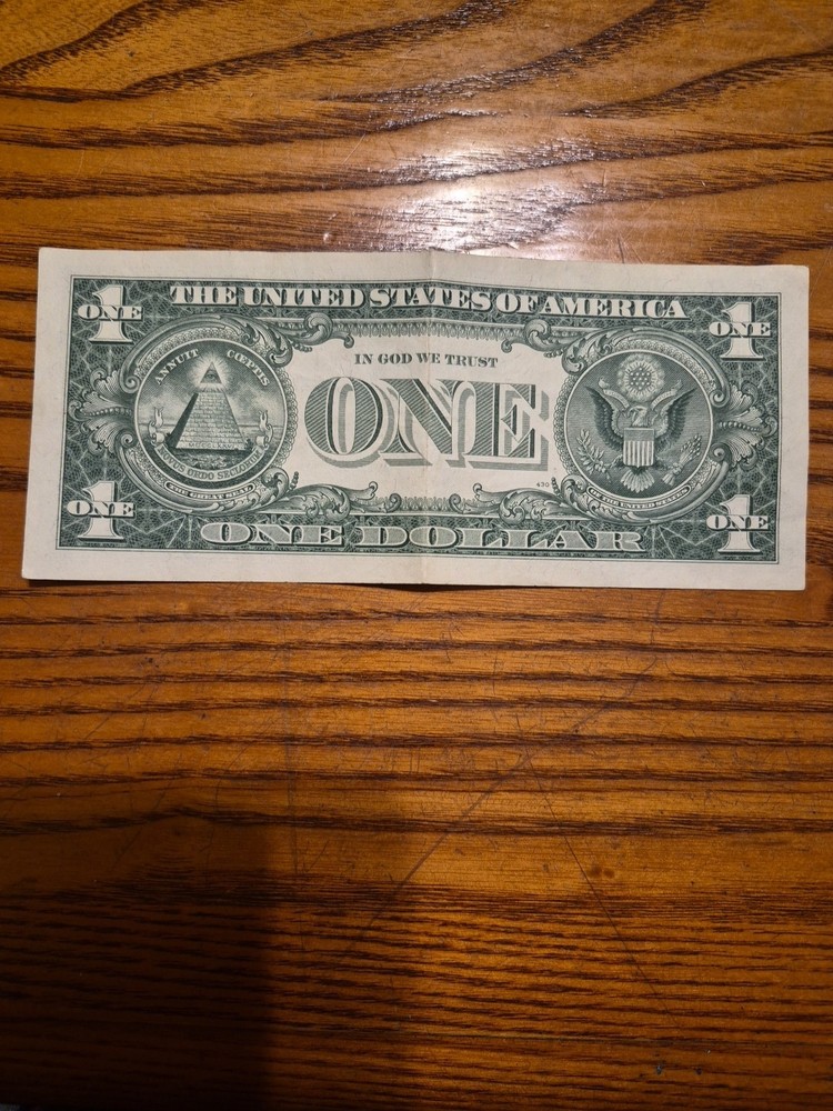1957B Silver Certificate Blue Seal