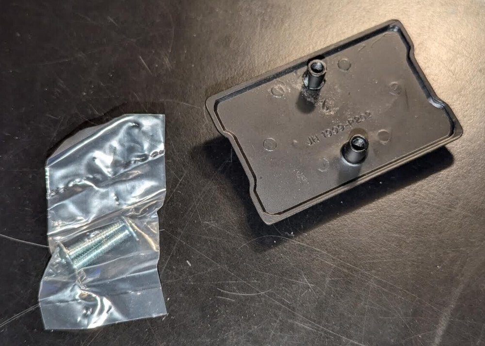 Drawer Pull Mission Black 2-Piece Single Bail