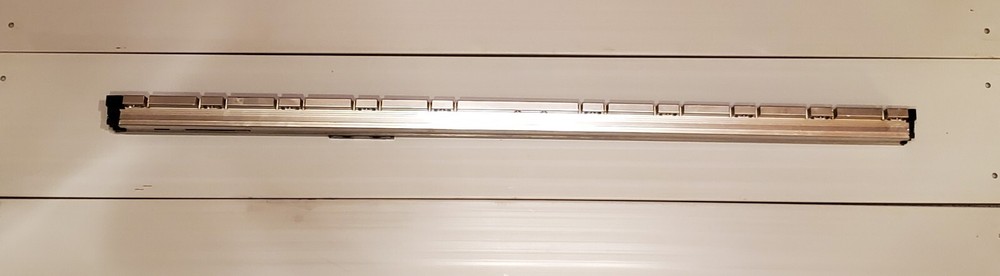 Heidenhain 182/20µm  37" Linear Encoder Rail 368 563-08 w/ Reader 368 604-03