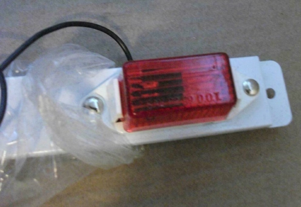 Optronics MC99RB Series - Rectangular Clearance Marker Lights, Red ~