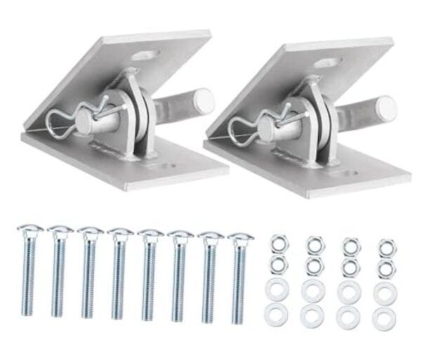 Floating Dock Hinges Kit, Pack of 2 Floating Dock Hinges Hardware, 2 PACK
