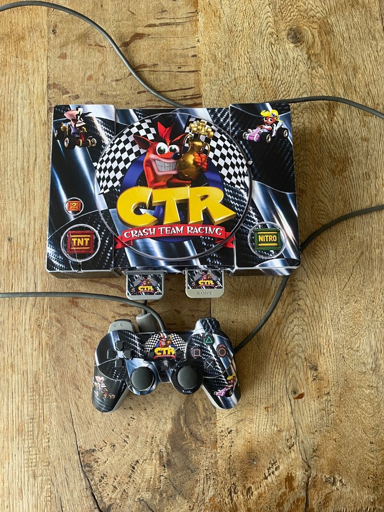 PS1 Console Custom Skin Covers
