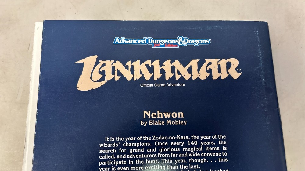 Advanced Dungeons & Dragons Nehwon Paperback
