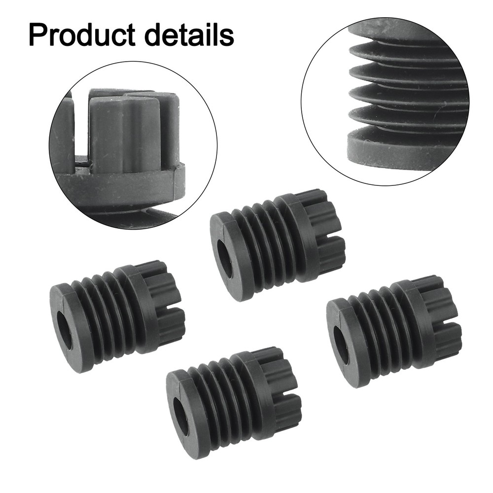 Shock Absorbing Feet Set for Bambu Lab X1 P1P Printer Stability Support