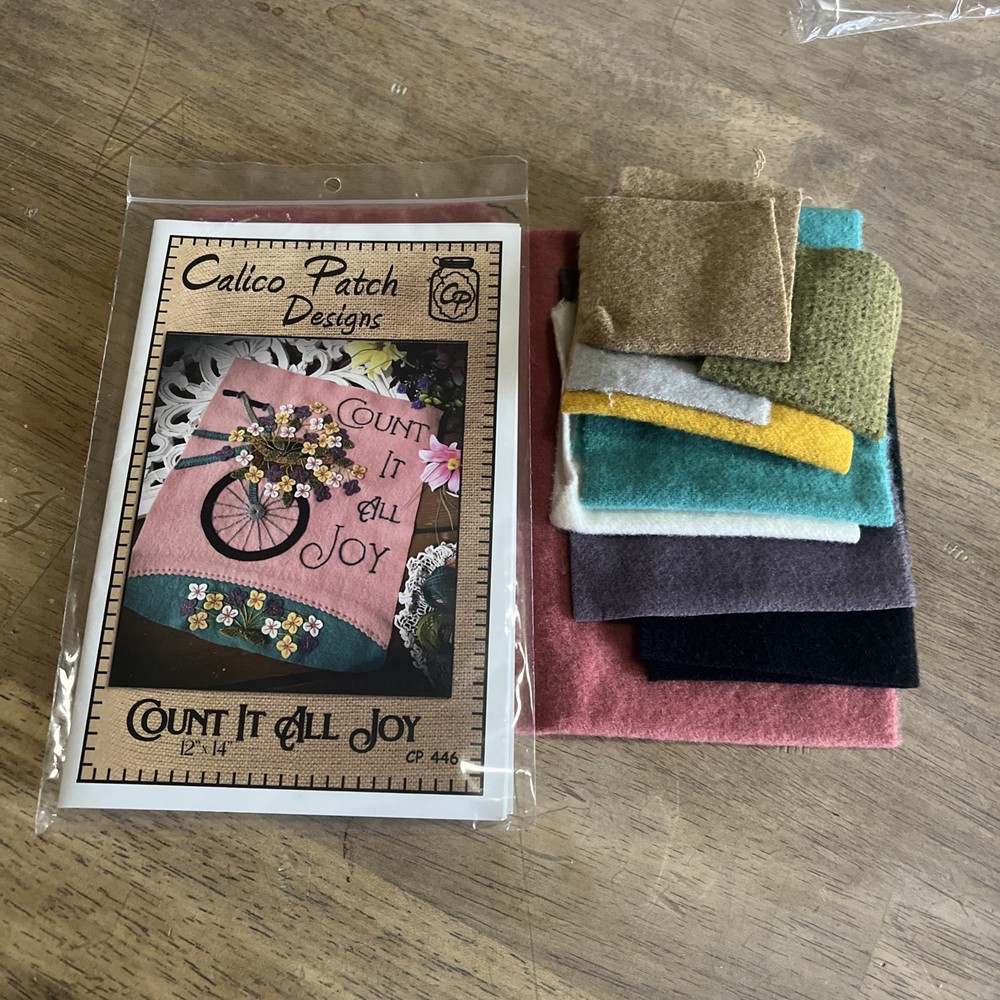 Count It All Joy” Appliqué Kit