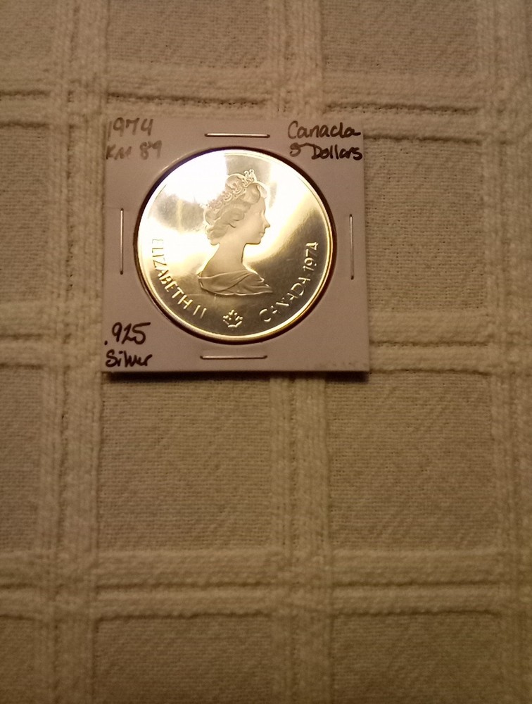 1974 RCM $5 Olympic Proof Coin