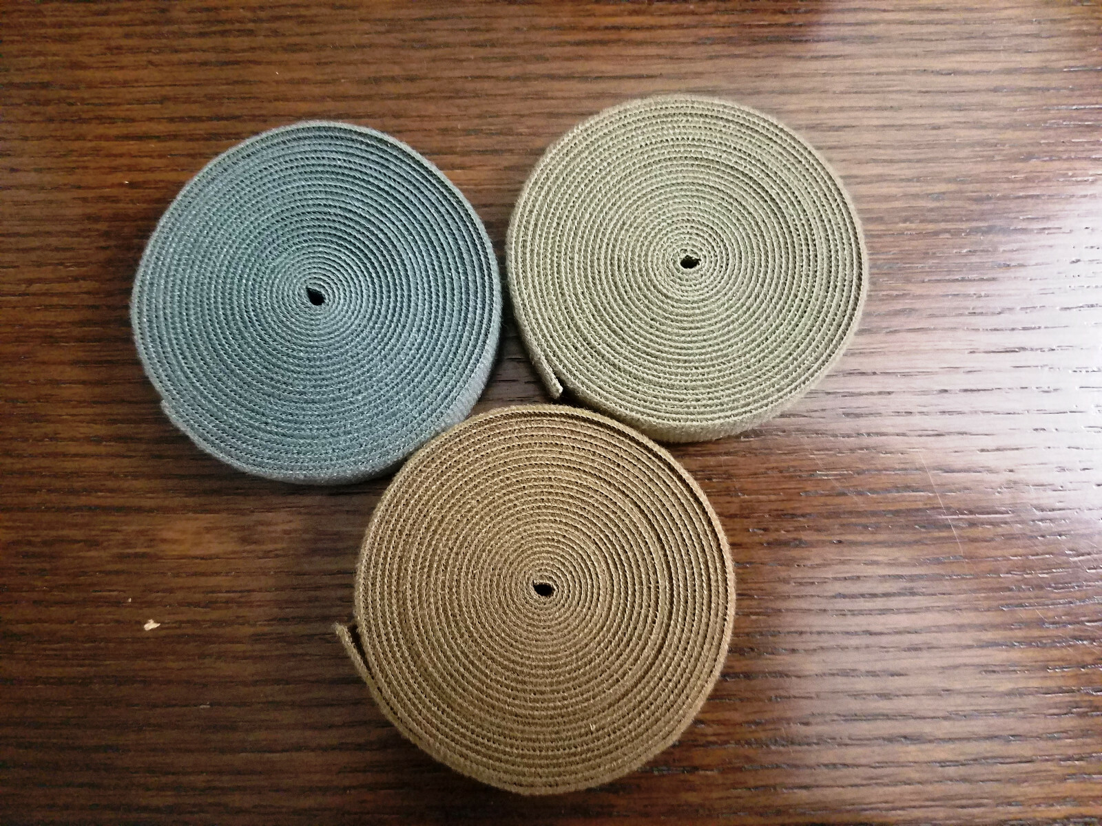 VELCRO® Brand ONE-WRAP® Dbl Sided Hook & Loop Tape 1" X 12ft Military Tan