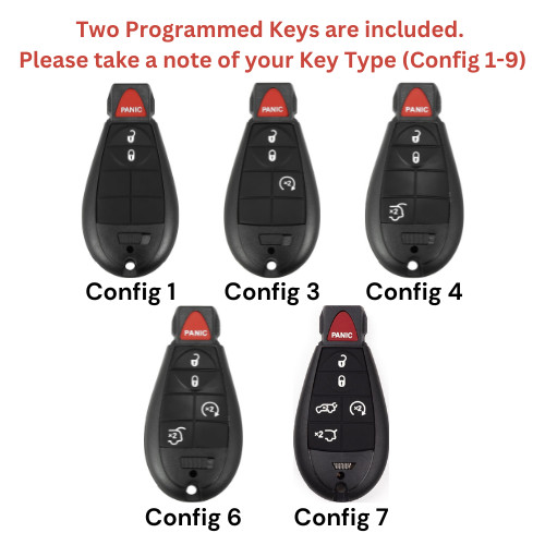 Dodge Journey WIN Module Wireless Ignition Node -Programmed w/Keys