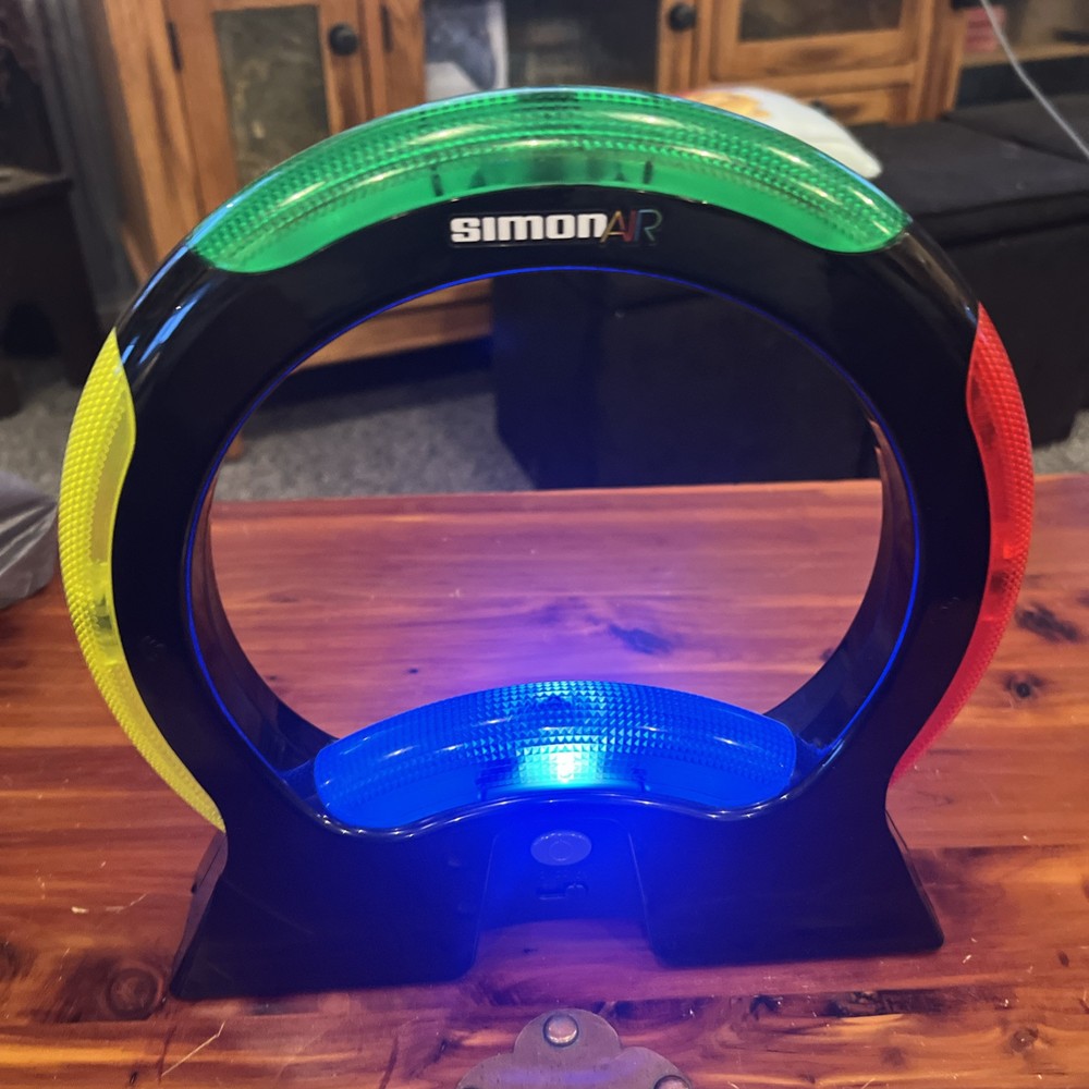 Simon Air - No Touch Electronic Memory Game - Simon Says - Hasbro TESTED Working
