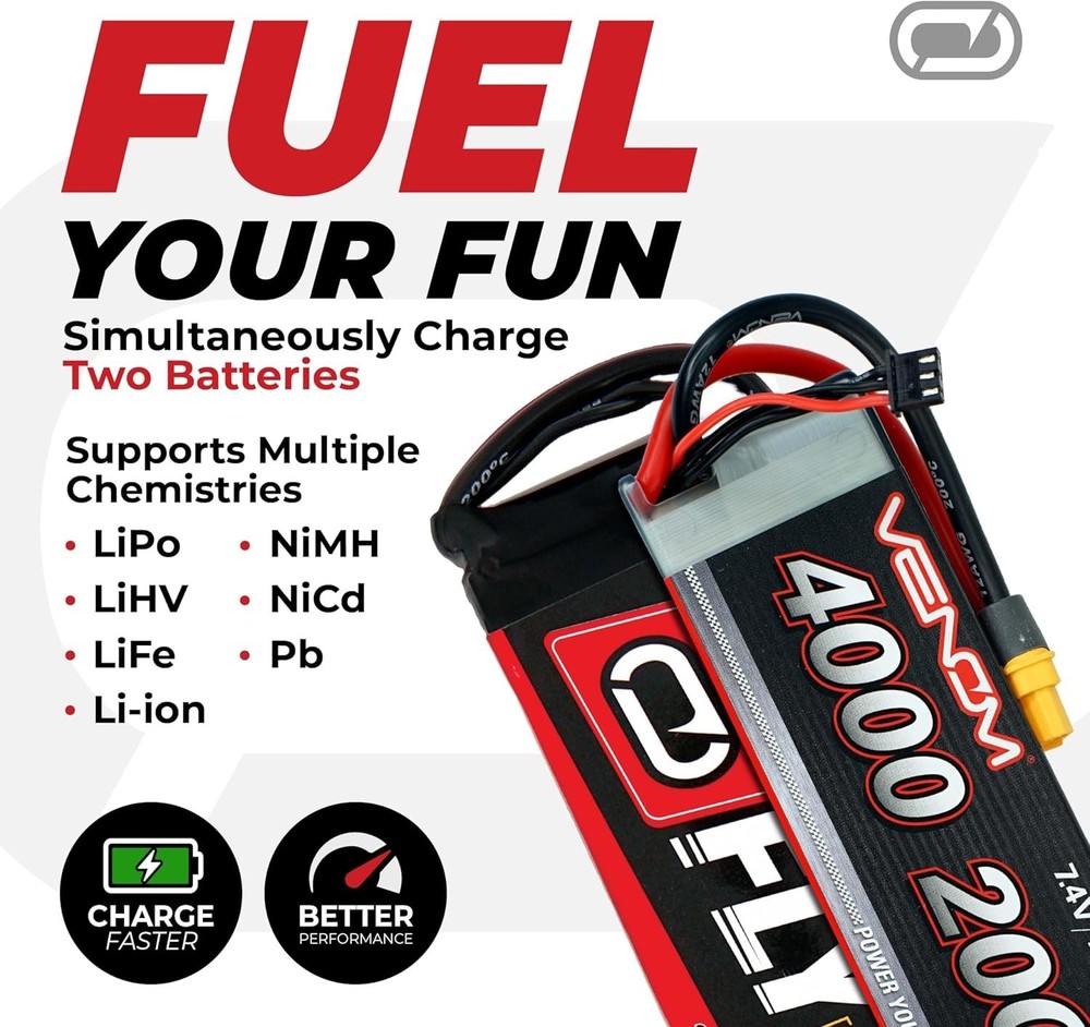 Professional RC Charger - Fast & Balanced Charging