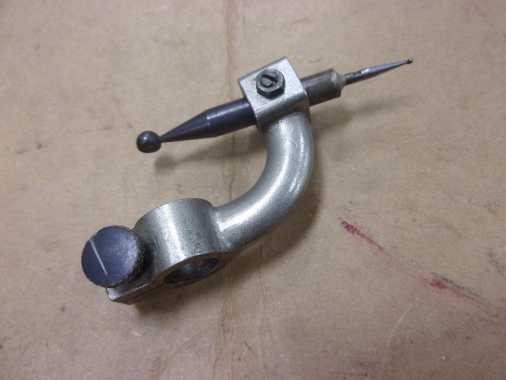 Federal Dial Test Indicator 3/8" Shank Hole Bore Angle Side Measuring Attachment