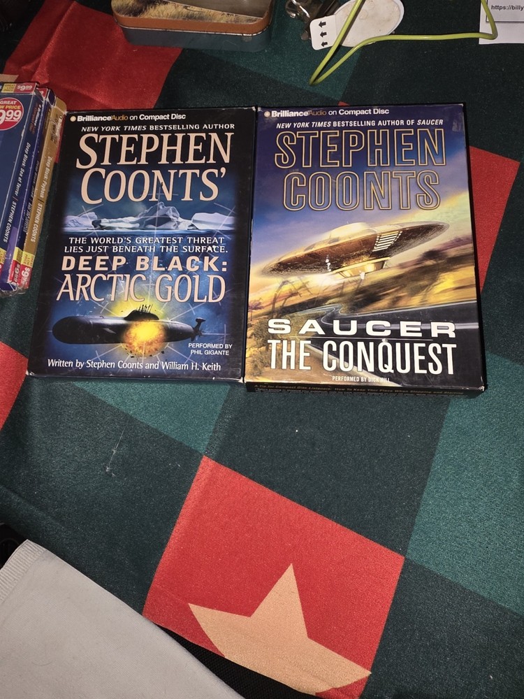 Stephen Coonts (10) Audio Book Collection   CD