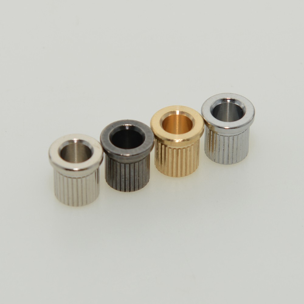 6pcs Brass Through Body String Ferrules String Bushings For Tele Guitar