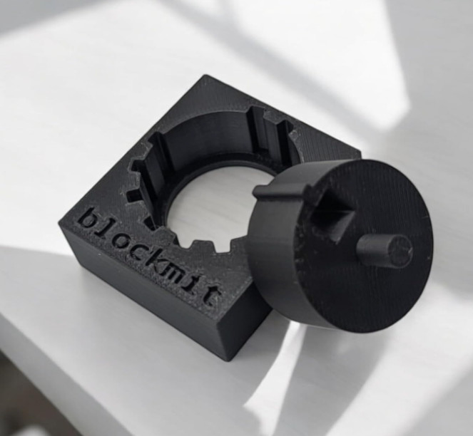 2 Pack - Blockmit Jig DIY Washer Jig | Crypto Security Tool for BIP39 Backups
