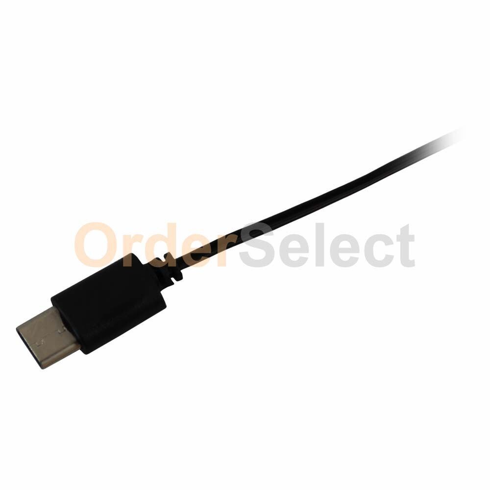 USB Type-C Retract Charger Cable for Android Dell Latitude 5285/Latitude 7285