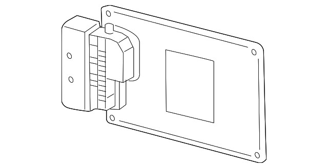 Genuine GM Electronic Suspension Control Module 84465466