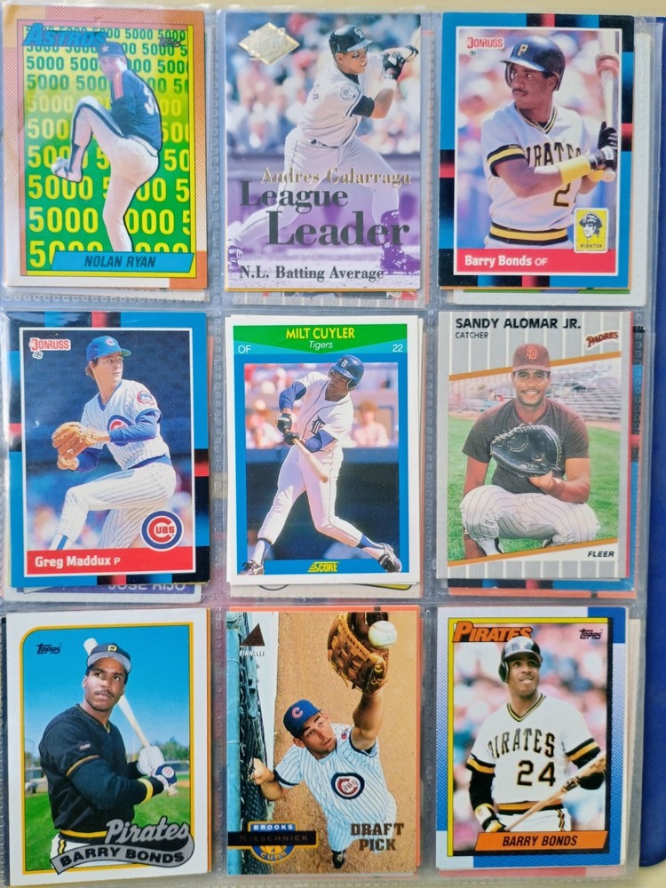 Baseball Card Album Binder