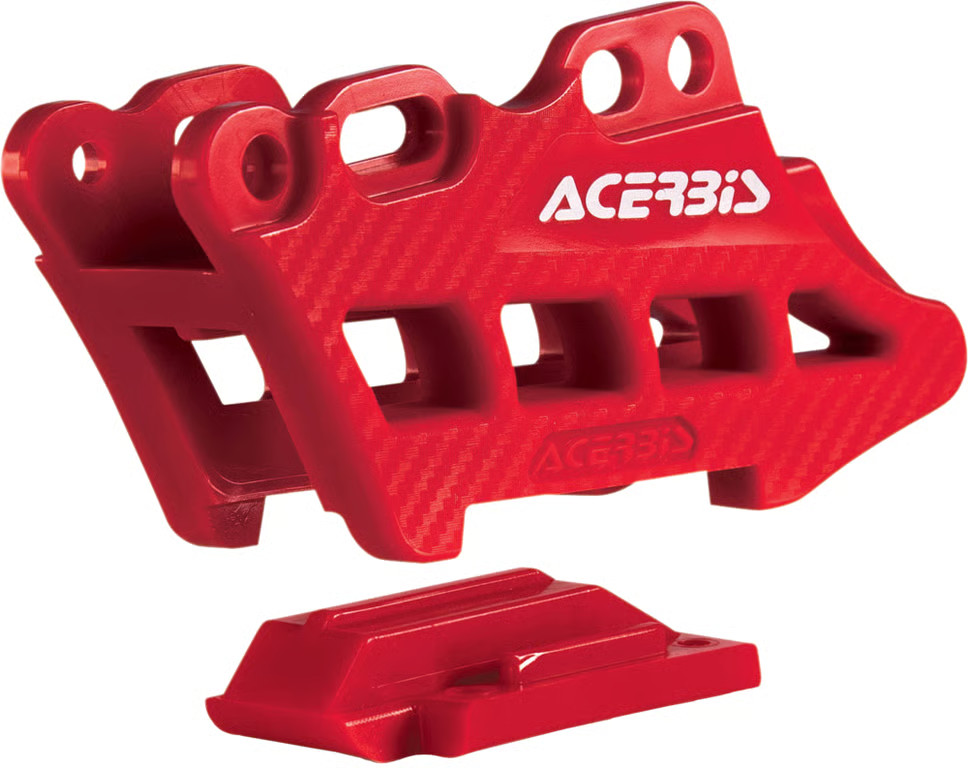 Acerbis Chain Guide Block - Red Motorcycle ATV/UTV Street Bike Dirt 2410960004