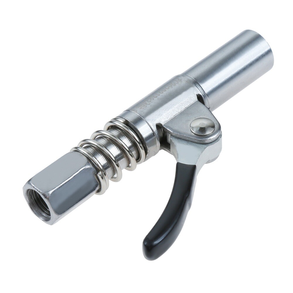 Grease Gun Coupler Single Handle Strong Locking Quick Release Grease Coupler