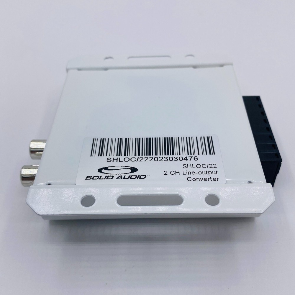 Solid Audio 2-Channel Active Line Output Converter with Auto Turn On SHLOC/22