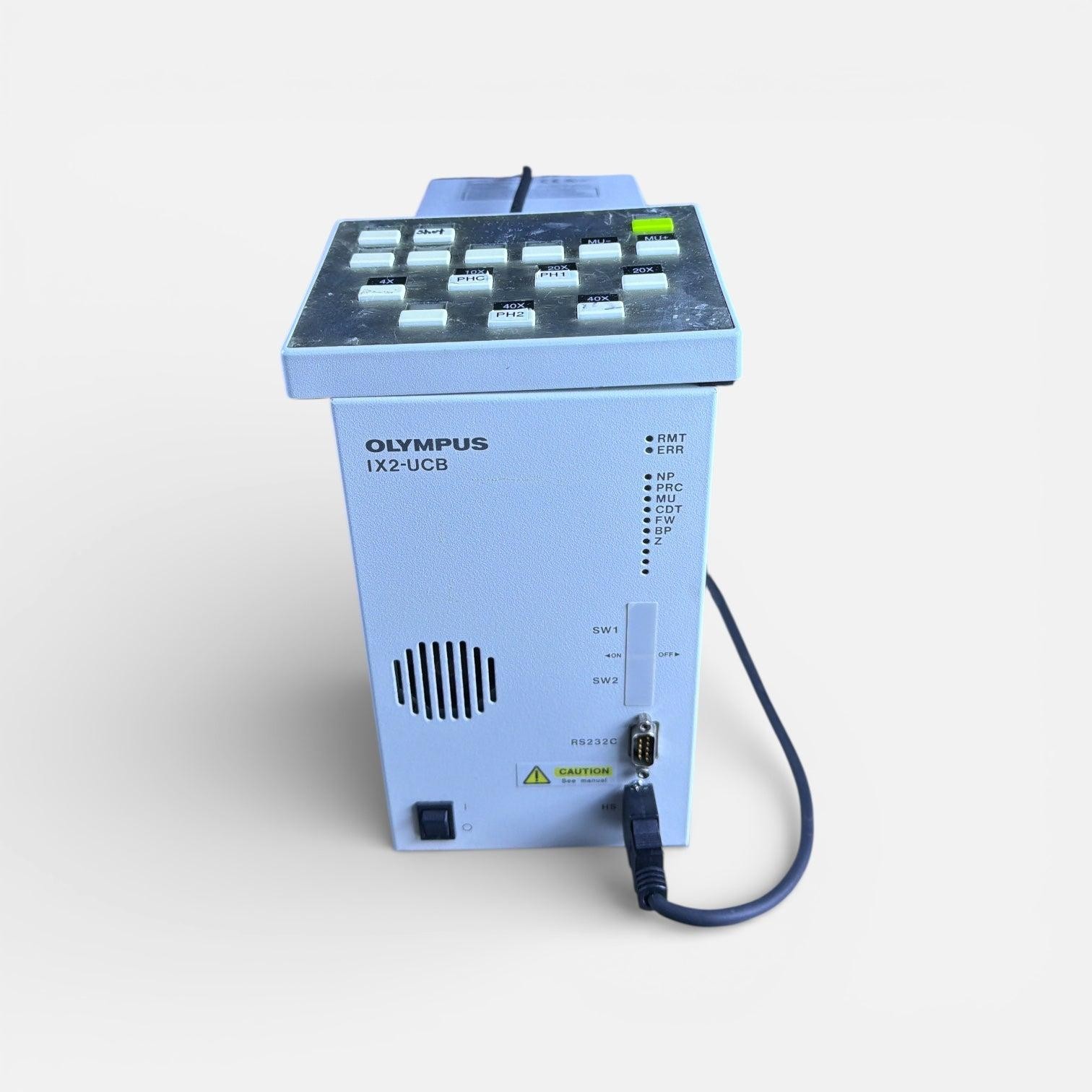 Olympus IX81F-2 Inverted Motorized Microscope w/ IX2-UCB-2 Controller