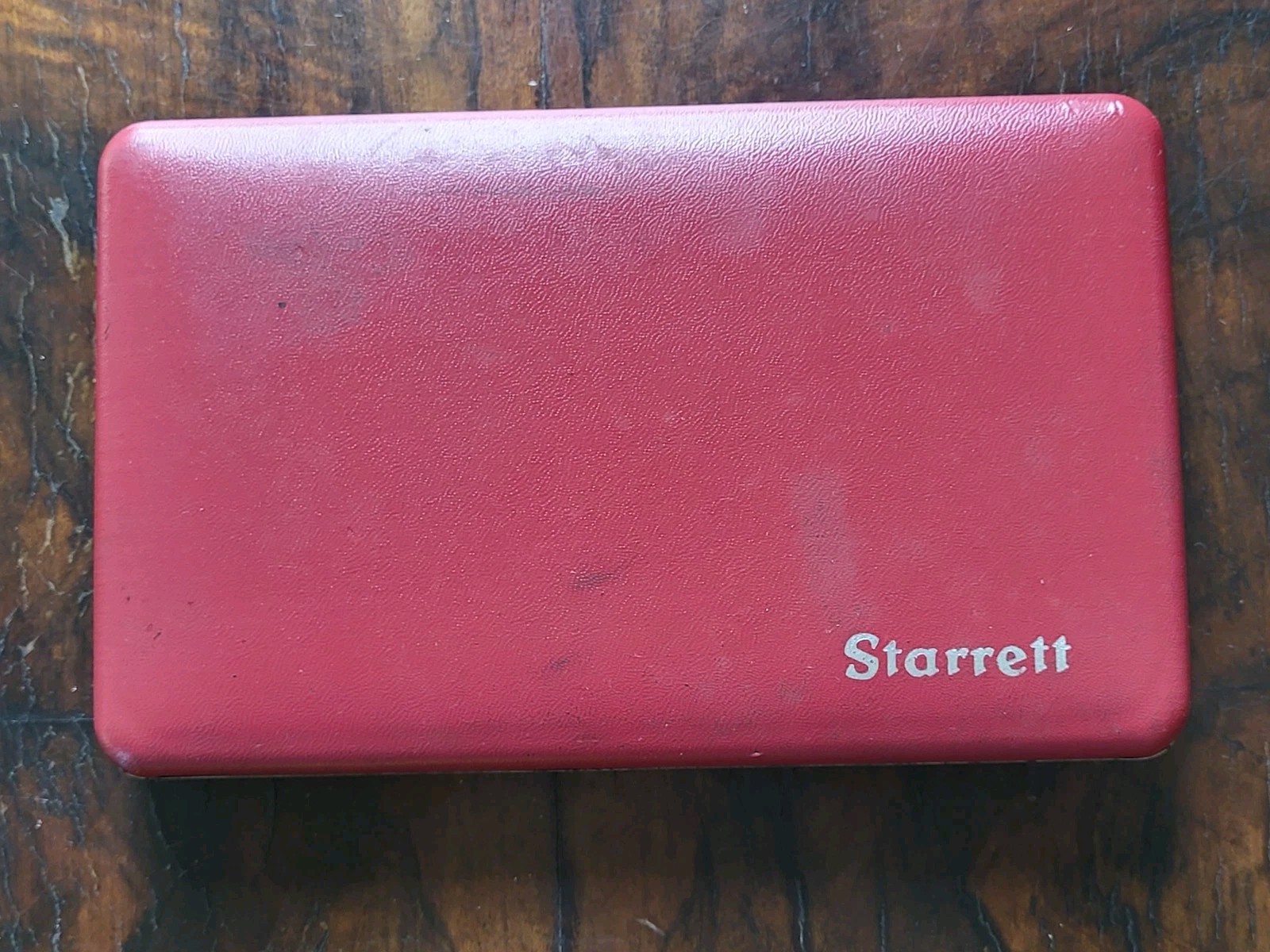 Starrett No. 436 1-2” Outside Micrometer w/Locking, 1" Standard, Wrench & Case