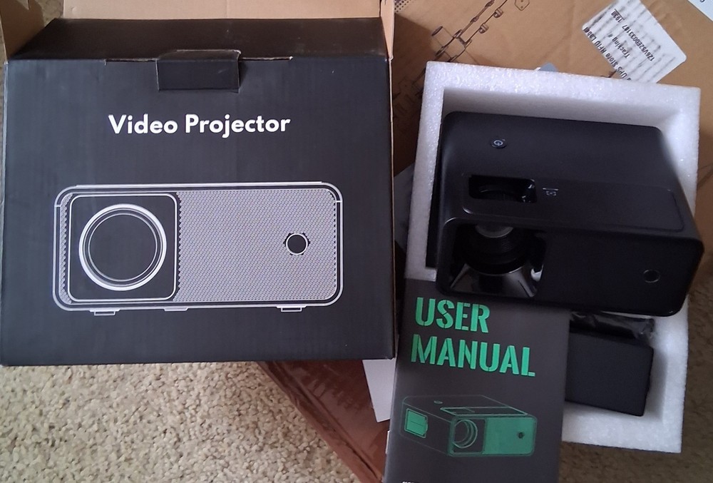 W13 Video Projector, Open Box, Tested