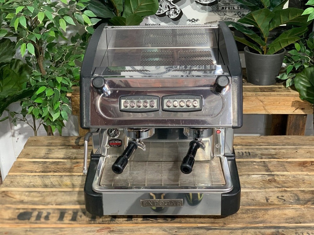 EXPOBAR ELEGANCE COMPACT 2 GROUP STAINLESS STEEL