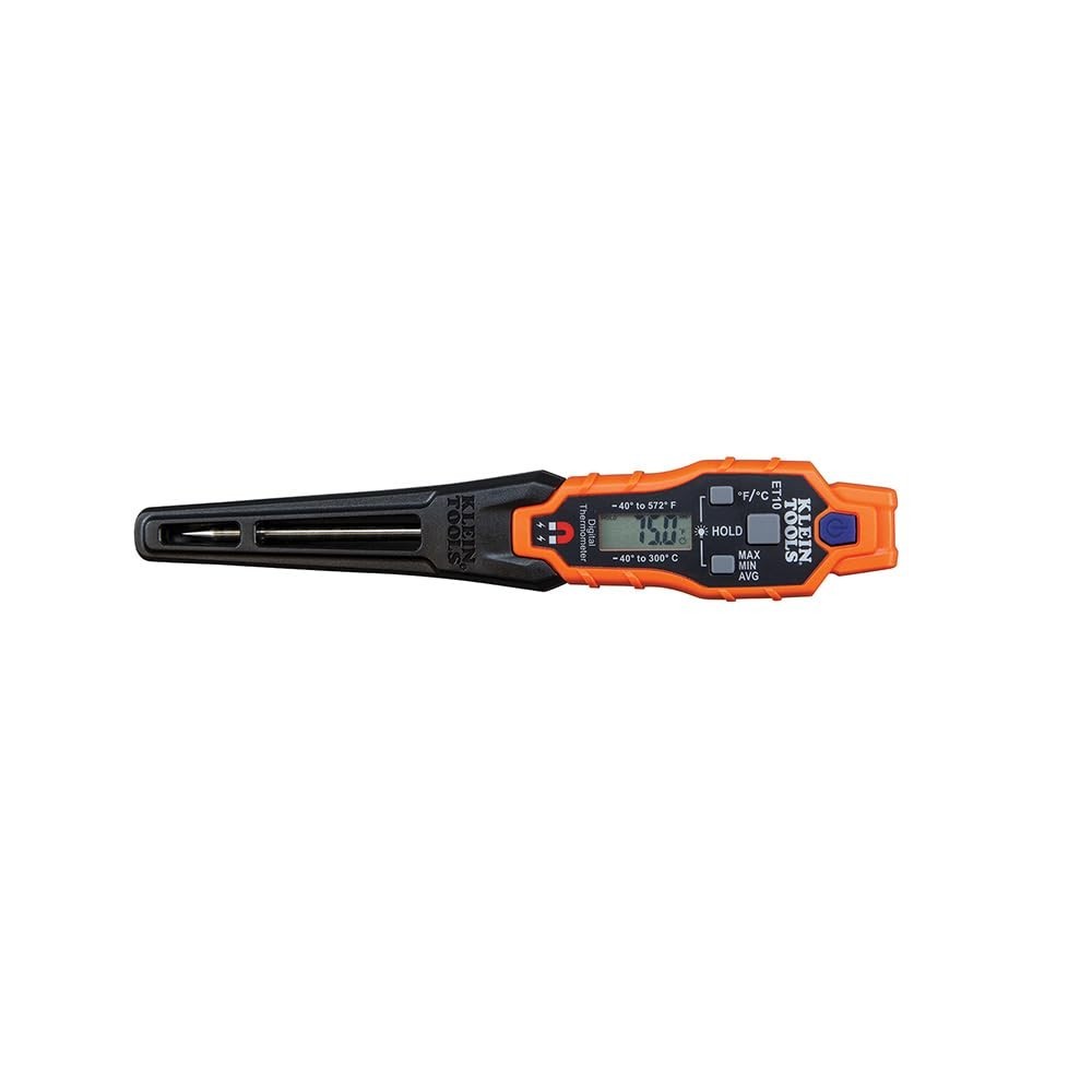 Magnetic HVAC Thermometer with Backlit Display