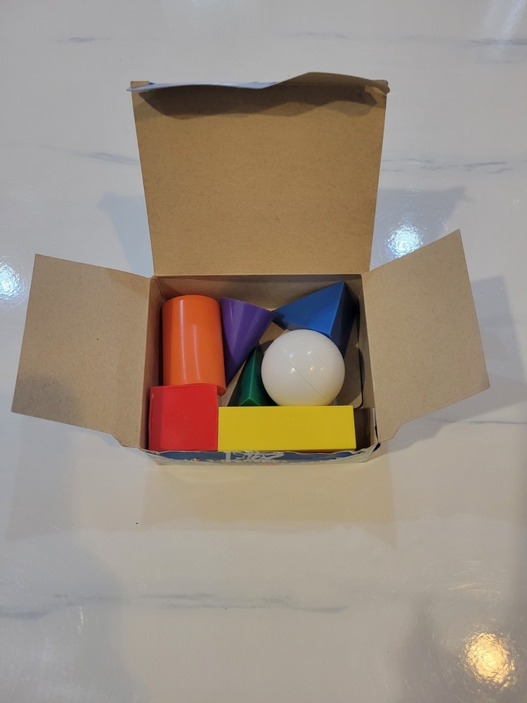 Math+ 3-D Shapes New Never Been Used by K12 Learning Resources
