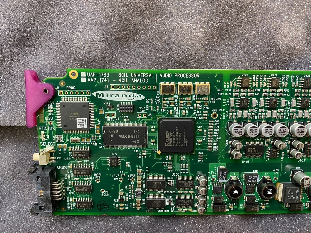 UAP 1783 Eight channel universal audio processor