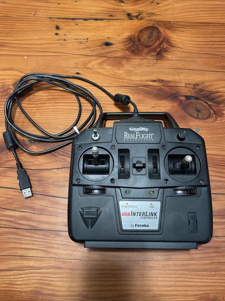 Great Plains Real Flight R/C Flight Simulator Interlink Plus Controller USB MM25